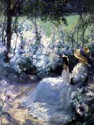 Frank Bramley Delicious Solitude oil painting on canvas